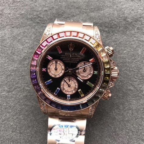 rolex daytona rainbow super clone|high end super clone rolex.